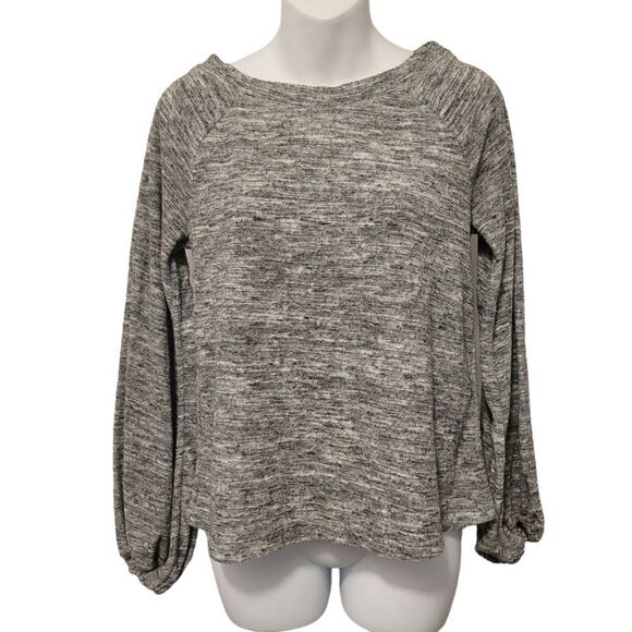 2/$20 Lou & Grey Top Grey Sweatshirt Blouse Size: XS - Picture 1 of 5